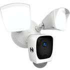 Night Owl Powered Wi-Fi Floodlight Deterrence HD+ Camera with 2-Way Audio - White