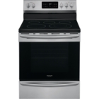 Image of product - 5.4 CuFt Freestanding Electric Range in Stainless Steel with Steam Clean