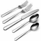 Image of product - Gable 42-Piece Everyday Flatware Set in Stainless Steel