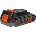 Black+Decker 20V Max Lightweight Battery, 2.0 Ah