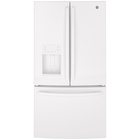 GE 25.6 Cu. Ft. French-Door Refrigerator - White