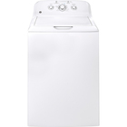 GE 3.8 CuFt Top Load White Washer with Heavy-Duty Agitator