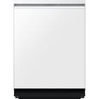 Samsung 38dBA Smart Sanitize Dishwasher in White Glass with AI Wash