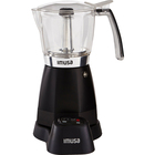 IMUSA 3 and 6 Cup Electric Moka Espresso - Black