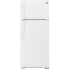 GE 17.5 CuFt Top-Mount Refrigerator in White