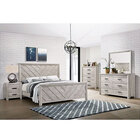 Elements Eleanor 5-Piece Queen Bedroom Set with Saria Metal Table Lamp