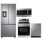 Samsung 4 Piece Kitchen Package - Stainless Steel