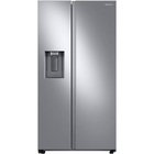 Samsung 27.4 CuFt Large Capacity Side-by-Side Refrigerator in Stainless Steel