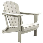 Panama Jack Outdoor Polyresin Folding Adirondack Chair — White