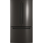 Haier 27.0 CuFt French Door Refrigerator in Black Stainless with Internal Water Dispenser