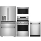 KitchenAid 4 Piece Stainless Steel Kitchen Package