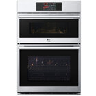 LG 30" True Convection Combination Double Wall Oven with Air Fry - Stainless Steel
