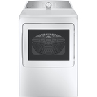 GE Profile 7.4 CuFt Smart Sanitize White Electric Dryer with Sensor Dry