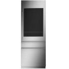 Monogram 14.6 Cu. Ft 30" Wide Bottom-Mount Refrigerator with Convertible Drawers - Panel Ready