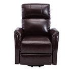 Lifesmart Power Reclining Lift Chair with Heat And Massage - Chocolate