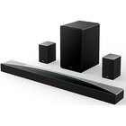 TCL Q Class 7.1.4 Channel Sound Bar with Dolby Atmos, Wireless Subwoofer, & Wireless Surround Speakers