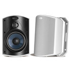 Polk Audio Weather Outdoor Loudspeakers Pair With 4.5" Drivers And 3/4" Tweeters - White