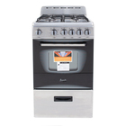 Avanti 2.2 CuFt Freestanding Gas Range in Stainless Steel