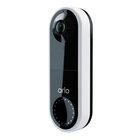 Arlo Wired Wi-Fi Smart Video Doorbell in White - Recertified