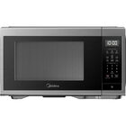 Midea 1.1 CuFt Countertop Microwave Oven in Stainless Steel