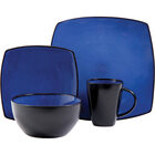 Gibson SoHo Lounge 16-Piece Reactive Glaze Stoneware Dinnerware Set