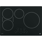 GE Profile 30" 4-Element Induction Electric Cooktop in Black with Digital Touch Controls