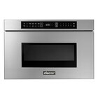 Dacor 1.2 CuFt 950 Watt Built-In Microwave Drawer in Silver Stainless Steel