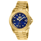 Invicta 40mm Men's Pro Diver Automatic Quartz Watch - Gold Tone/Blue