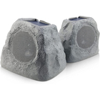 Image of product - Bluetooth Solar Rechargeable Bluetooth Rock Speaker with LED Lighting and Multi-Link