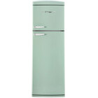 UNIQU Classic Retro 11 Cu. Ft. Top Freezer Refrigerator — Summer Mint Green