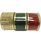 Christmas Elegance 2 X 9 FT All Glitter Ribbon