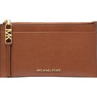 Michael Kors Empire Pebbled Leather Card Case - Luggage