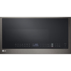 Image of product - 2.0 CuFt Smart 1050 Wattage Over-the-Range Microwave Oven in Black Stainless with Sensor Cook