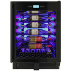 VINOTEMP 24" Wide 41 Bottle Capacity Wine Cooler with Black Right Hinged Door