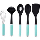 KitchenAid 6 Piece Crock with Plastic Kitchen Tool Set