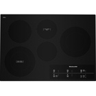 KitchenAid 30" 5-Element Radiant Electric Cooktop in Black with 10'' Even-Heat™ UltraPower™ Element and Touch Controls