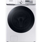 Samsung 4.5 Cu. Ft Smart Steam Front Load Closet-Depth Washer in White with Super Speed Wash