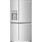 Image of product - 21.5 CuFt Counter-Depth Side-By-Side Refrigerator in Stainless Steel with OpenAccess™ Door