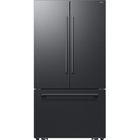 Samsung 30 CuFt Bespoke AI French Door Refrigerator in Matte Black with In-Door Tall Water Dispenser