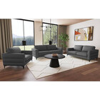 Elements Fuji Sofa, Loveseat, and Chair - Furiosa Charcoal