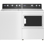 Maytag 3.5 CuFt Electric Top Load Washer with 7.4 CuFt Electric Dryer in White