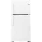 GE 21.9 CuFt Top-Freezer Refrigerator in White