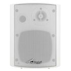 Audiopipe 2-Way Indoor/Outdoor Weatherproof Loudspeaker - White