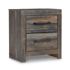 Signature Design by Ashley Drystan 22" 2 Drawer Charging Nightstand