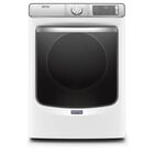 Maytag 7.3 Cu. Ft. Smart Capable Vented Electric Dryer In White with Extra Power