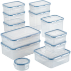 Image of product - Easy Essentials Pantry 24-Piece Plastic Food Storage Container Set