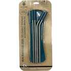 Core Home 6-Piece 8.5" Straws with Tips and Cleaner Set Travel Kit