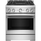 KitchenAid 4.1 Cu. Ft. 30" 4 Burner Commercial-Style True Convection Gas Range