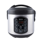 Aroma Professional 8-Cup (Cooked) / 2Qt. Rice & Grain Multicooker - Stainless Steel