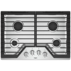 Whirlpool 30'' Gas Cooktop in Stainless Steel with EZ-2-Lift™ Hinged Cast-Iron Gates